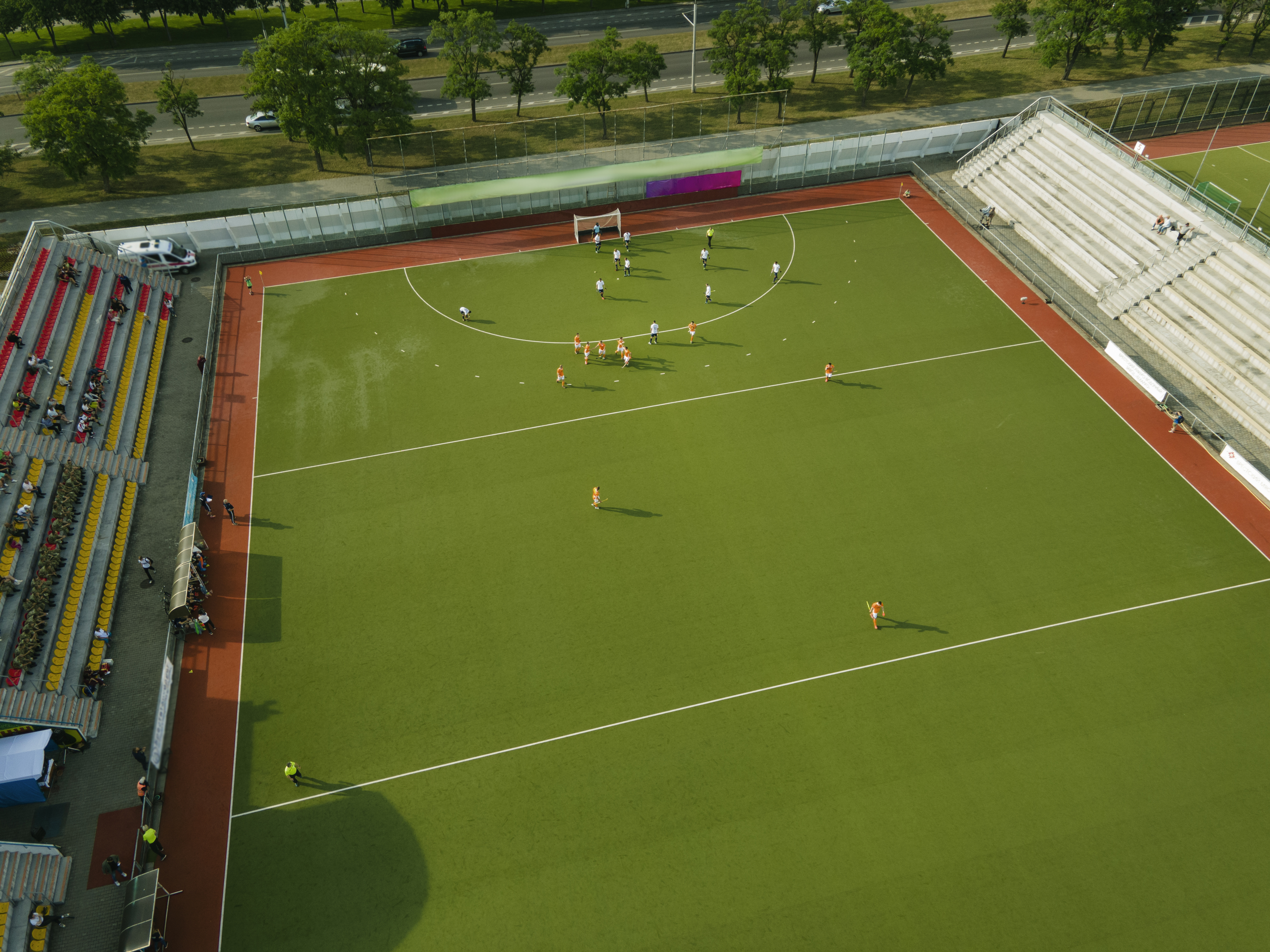 aerial-view-grass-field-hockey