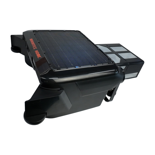 Pool Surface Cleaner Robot with Solar Charging