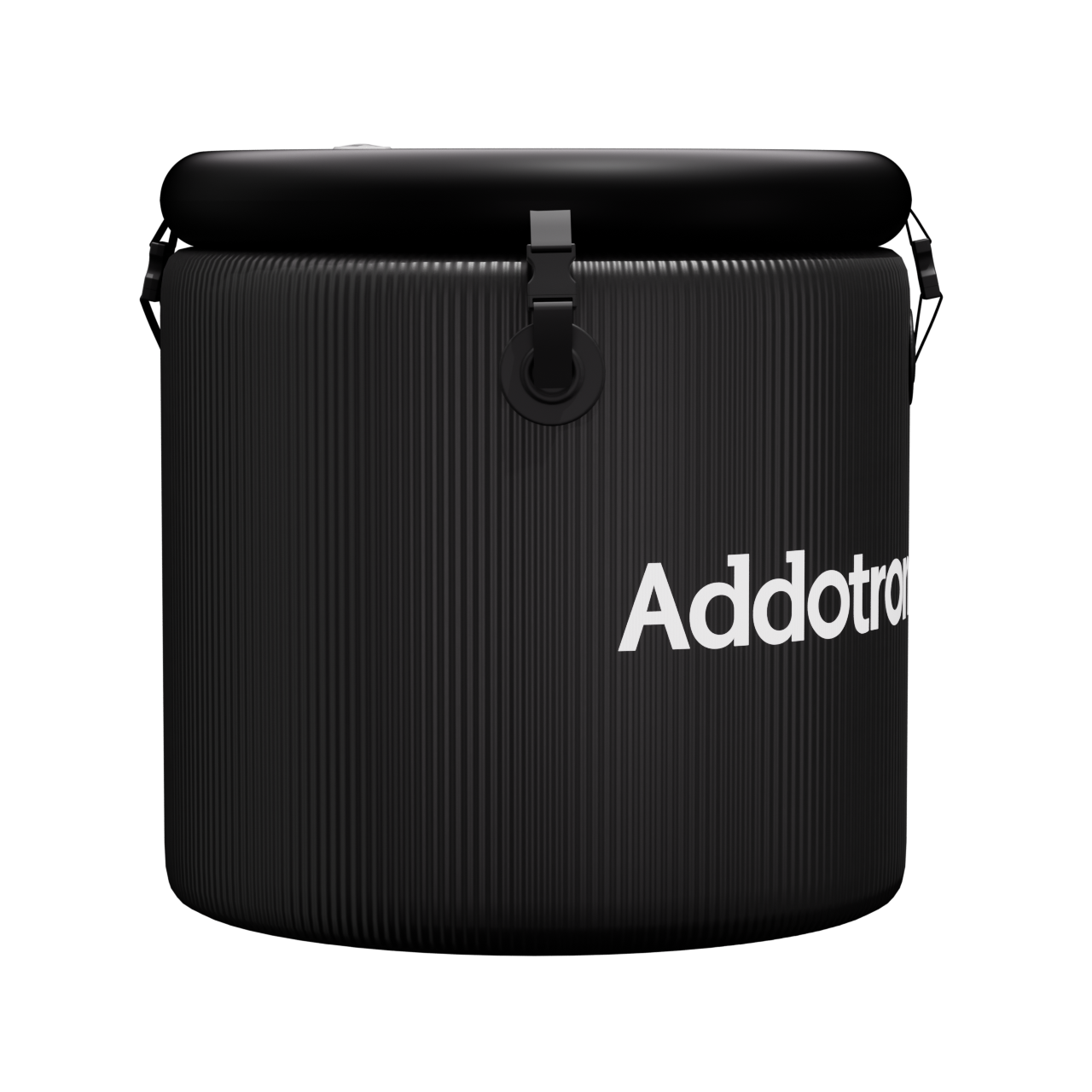 Round 100 GAL Ice Bath Tub with Cover for Outdoor