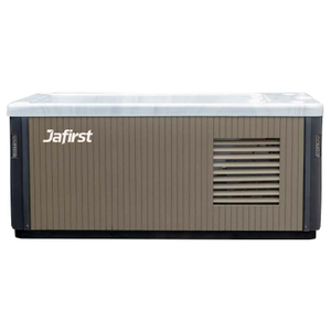 Integrated Ice Bath Chiller with Bath Tub-Brown
