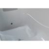 Integrated Ice Bath Chiller with Bath Tub-black