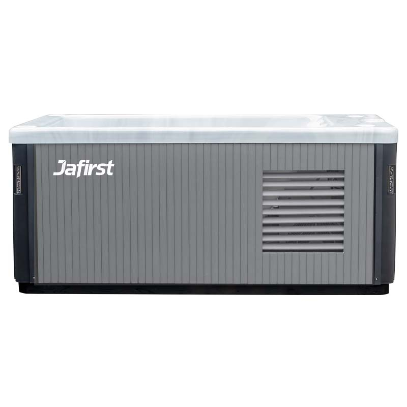 Integrated Ice Bath Chiller with Bath Tub-Grey