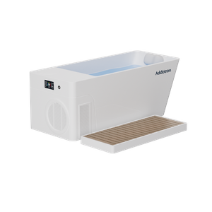 Integrated Ice Bath Chiller And Cold Plunge Tub for Indoor Outdoor Use.