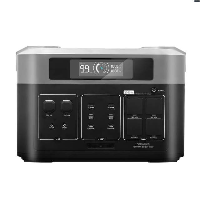 Addotron 2200W Professional UPS Portable Power Station for Digital Studios