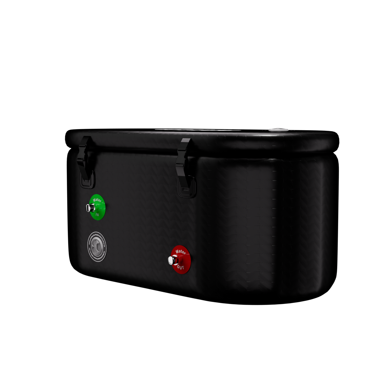 Oblong 155x85cm Portable Ice Bath Tub Cold Therapy