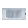 Integrated Ice Bath Chiller with Bath Tub-Grey