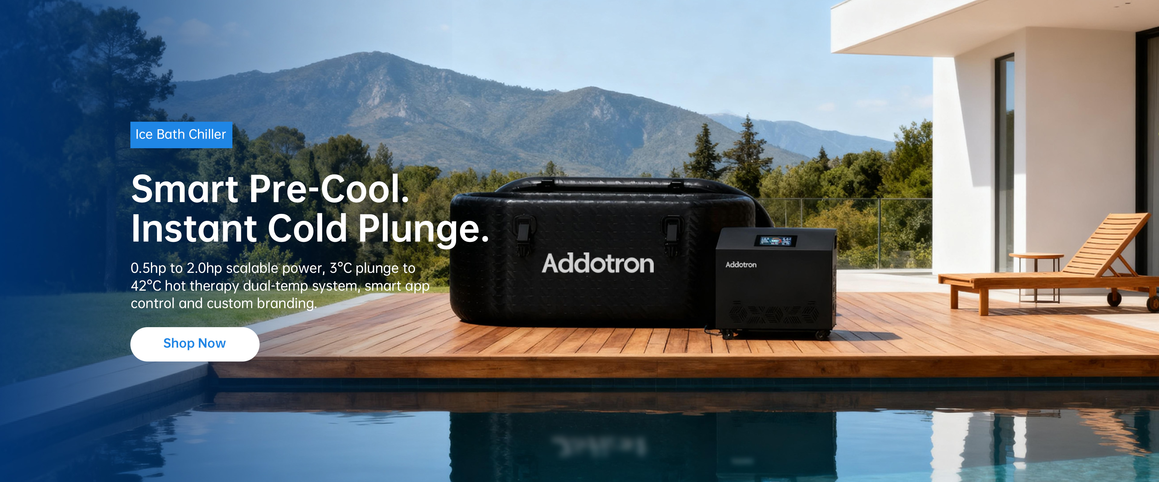 Adjustable Ice Bath Chiller for customized cold therapy