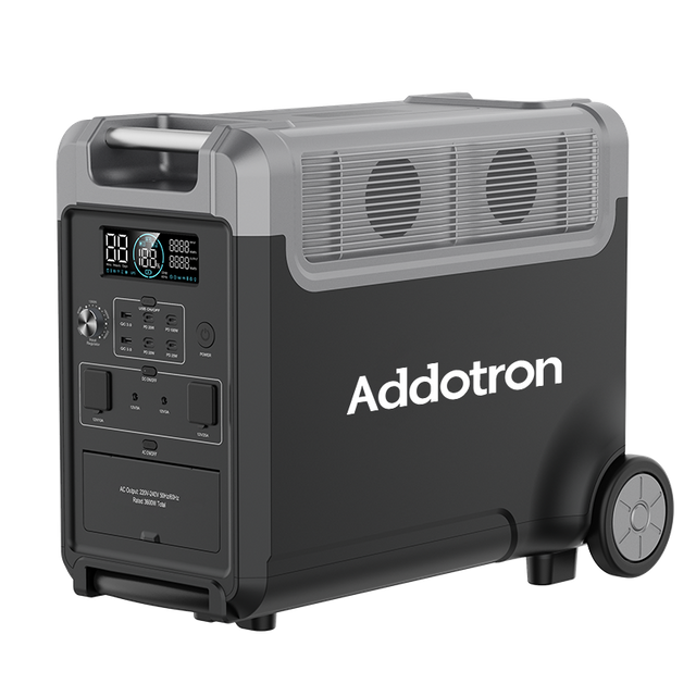 Portable Power Station with MPPT Solar Charging Input & Integrated UPS/EPS