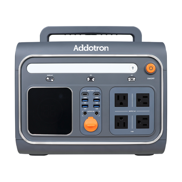Addotron 1200W High-Efficiency Portable Power Station for Camping & Self-drive Travel
