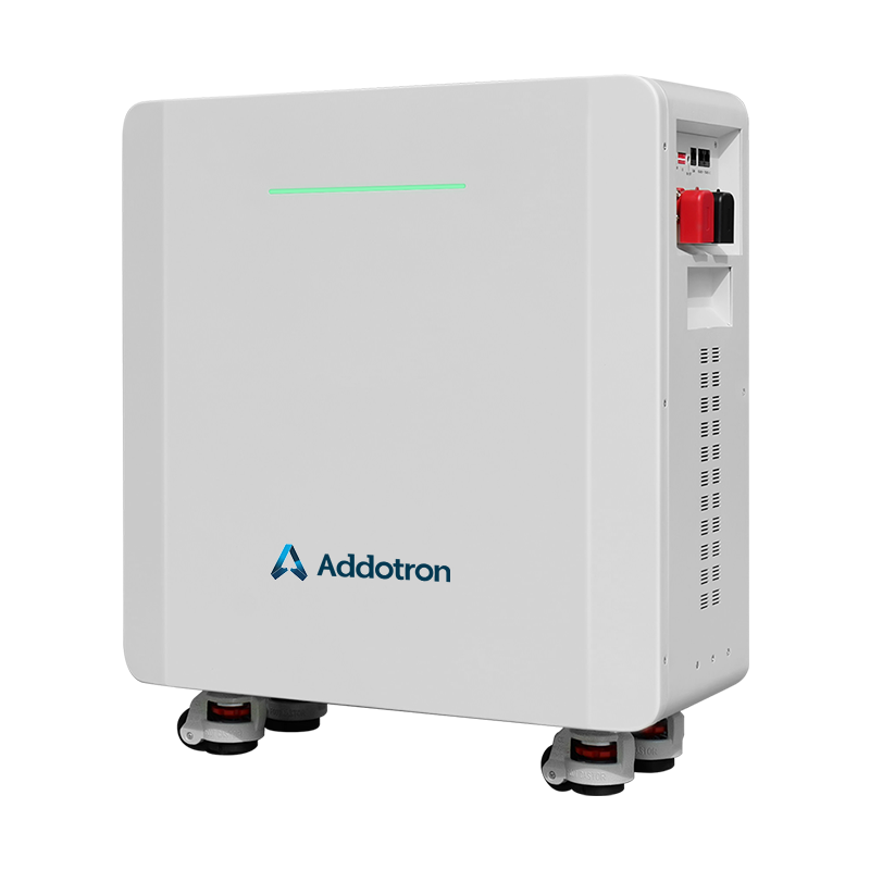 Addotron Wheeled Energy Storage Battery High-Capacity LiFePO4 Energy Hub with Zero-Install Design
