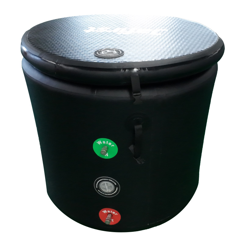 Addotron High Quality Wholesale PVC Inflatable Bath Tub New Designed Adults' Ice Bath Tub Lid New Designed Ice Tub New Designed Ice Bath