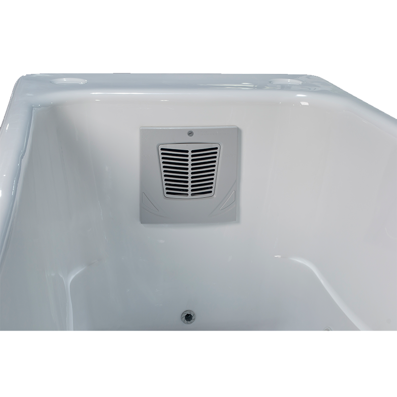 Integrated Ice Bath Chiller with Bath Tub-Grey