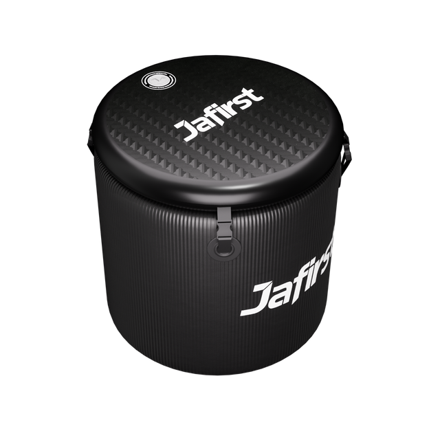 Round 100 GAL Ice Bath Tub with Cover for Outdoor