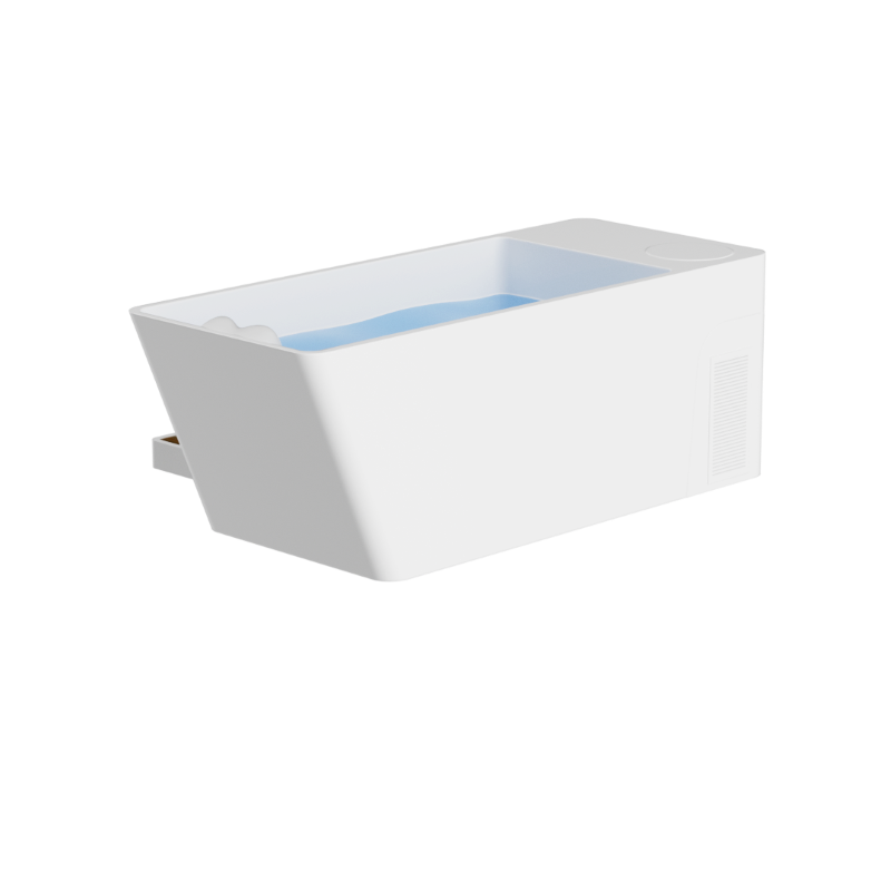 Integrated Ice Bath Chiller And Cold Plunge Tub for Indoor Outdoor Use.