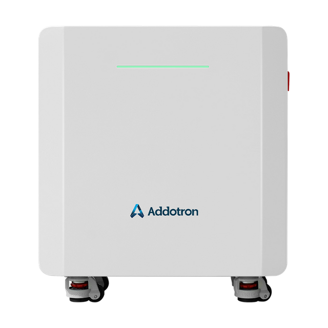 Addotron Wheeled Energy Storage Battery High-Capacity LiFePO4 Energy Hub with Zero-Install Design