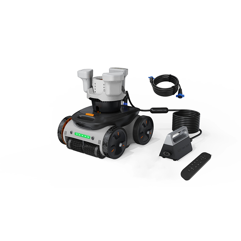 3-in-1 cordless pool cleaner (Floor & Wall & Waterline)